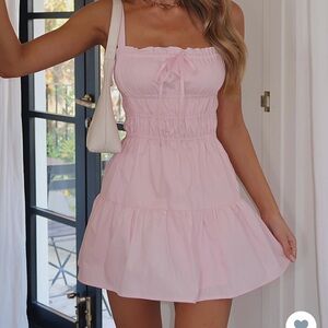 White Fox She's Taken Mini Dress - Pink - Brand New with Tags